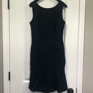 Navy blue banana republic dress
